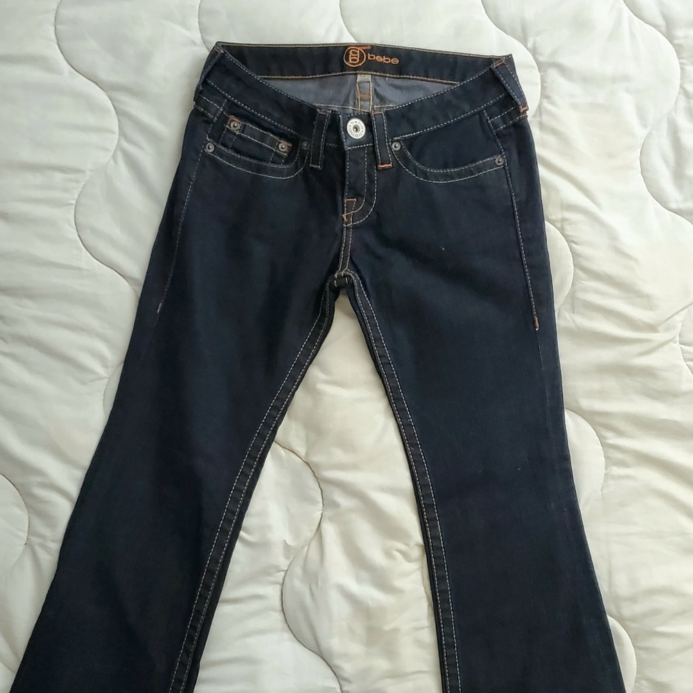 Bebe bell bottom jean